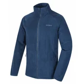 Bluzy sportowe męskie - Męska bluza Husky Aflee M Rozmiar: L / Kolor: niebieski - miniaturka - grafika 1