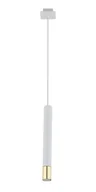 Lampy sufitowe - Sigma Sopel Grand lampa wisząca 1-punktowa biała/złota 33386 - miniaturka - grafika 1