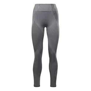 Reebok Damskie legginsy Ubf Myoknit Hr Tight, czarne, S, czarny, S - Legginsy - miniaturka - grafika 1