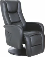 Fotele - Profeos Fotel rozkładany Litos - czarny - miniaturka - grafika 1