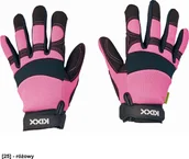 Rękawice robocze - CERVA ROCKY - rękawice mechaniczne wzmacniane skórą 8 - miniaturka - grafika 1