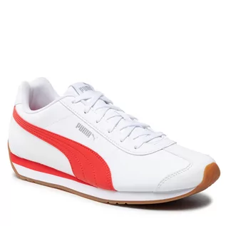 Sneakersy damskie - Puma Sneakersy Turin 3 383037 03 White/High Risk Red - grafika 1