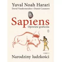 Narodziny Ludzkości Sapiens Powieść Graficzna Tom 1 Yuval Noah Harari - Książki o kulturze i sztuce - miniaturka - grafika 1