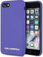 Etui i futerały do telefonów - Karl Lagerfeld etui ochronne na telefon Gold Logo Silicone Case Violet przeznaczone dla iPhone 7/8 KLHCI8SLVOG # Teraz10x0% tylko do 2019 12 14! KLHCI8SLVOG - miniaturka - grafika 1