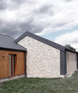 DS - (E3 Alaska) - włoski kamień betonowy na ścianę - Panele ścienne i boazeria - miniaturka - grafika 1