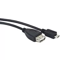 Kable USB - Natec Kabel USB USB MICRO BM-AF USB 2.0 0.15 m NKA-0614 - miniaturka - grafika 1