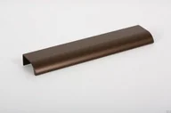 Zawiasy, okucia i inne akcesoria - Uchwyt meblowy krawędziowy Ona 544 Aluminiowy Brązowy - miniaturka - grafika 1