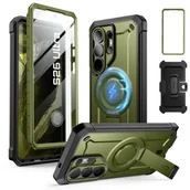 Etui i futerały do telefonów - Etui SUPCASE Unicorn Beetle Pro Mag MagSafe do Samsung Galaxy S26 Ultra Zielony - miniaturka - grafika 1