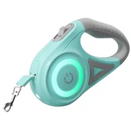 Smycze dla psów - Smycz ROJECO RQYS-04 (5m - 35 kg) Zielony - miniaturka - grafika 1