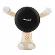 Ładowarki do telefonów - UCHWYT DO KRATKI SZYBKA ŁADOWARKA INDUKCYJNA QI - miniaturka - grafika 1