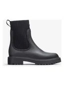 Botki damskie - Unisa Sztyblety "Aynarf" w kolorze czarnym - miniaturka - grafika 1