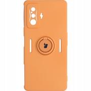 Etui i futerały do telefonów - Bizon Etui Case Silicone Ring Xiaomi Poco F4 GT pomarańczowe BCSRPOCOF4GTOR - miniaturka - grafika 1