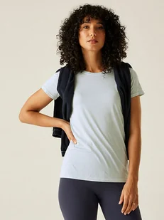 Regatta Koszulka funkcyjna "Fingal Edition" w kolorze białym - Koszulki sportowe damskie - miniaturka - grafika 1