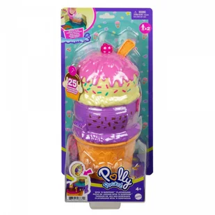 Polly Pocket, Zestaw figurek Zakręcone niespodzianki aquapark - Domki dla lalek - miniaturka - grafika 1