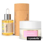 Zestawy kosmetyków damskich - Resibo Resibo Serum Naturalnie Wygładzające + Natural Lifting Cream ZESTAW Przywraca skórze młodzieńczą świeżość i gładkość 30 ml + Naturalny krem liftingujący 50 ml - miniaturka - grafika 1