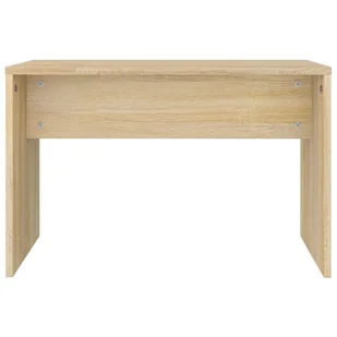 Stołek do toaletki, dąb sonoma, 70x35x45 cm Lumarko! - Ławki do przedpokoju - miniaturka - grafika 5