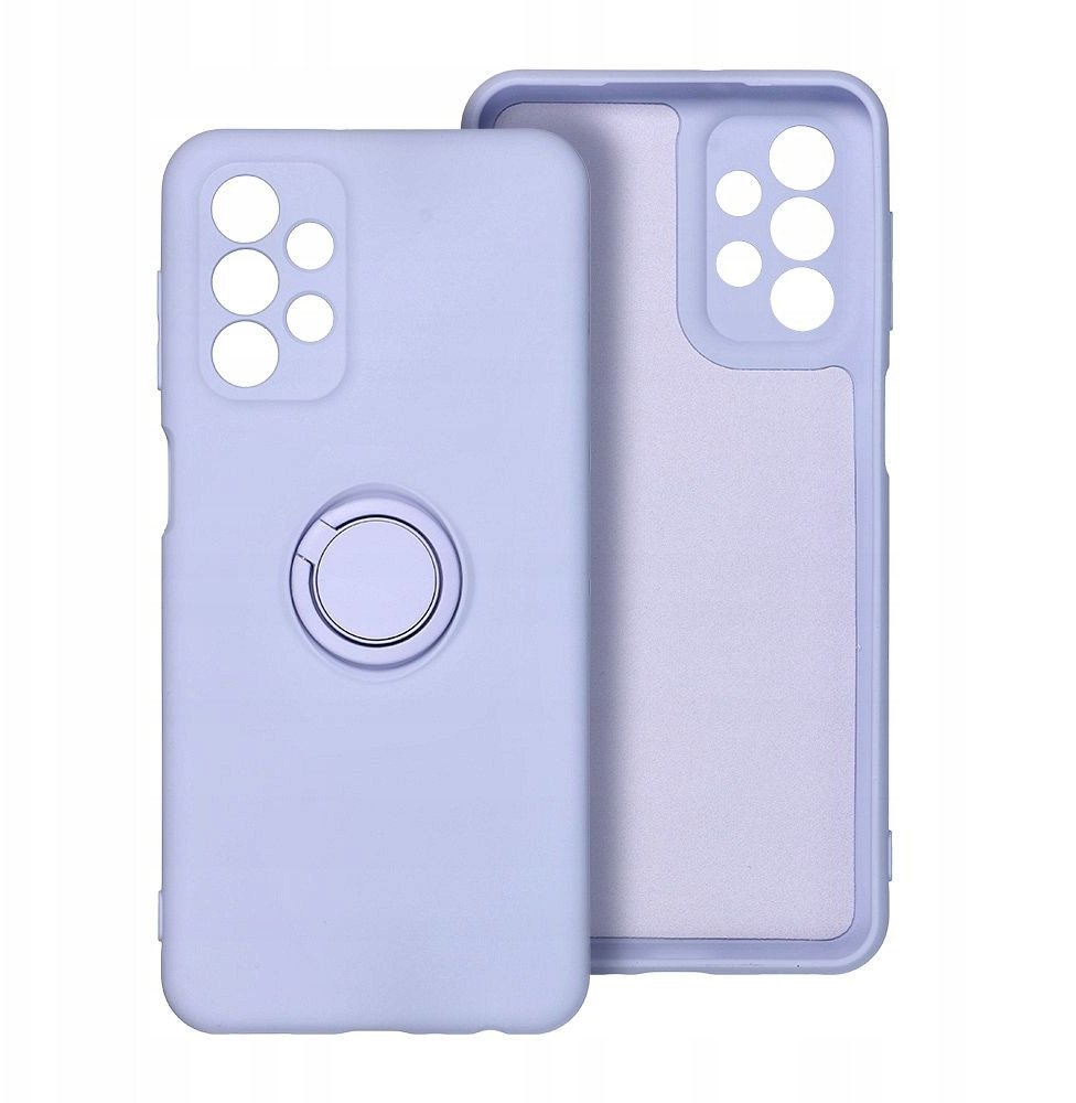 Futerał SILICONE RING do SAMSUNG S25 Plus fioletowy