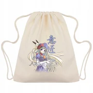 Plecaki szkolne i tornistry - WOREK PLECAK do Szkoły Na Buty ANIME GIRL Wzory - miniaturka - grafika 1