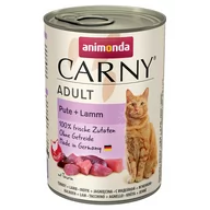 Mokra karma dla kotów - Korzystny pakiet Animonda Carny Adult, 12 x 400 g - Indyk z jagnięciną - miniaturka - grafika 1