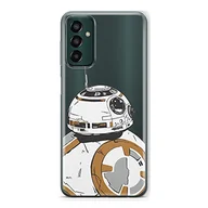 Etui i futerały do telefonów - Etui BB 8 009 Star Wars Nadruk częściowy Przeźroczysty Producent: Samsung, Model: M13 4G/ M23 5G/ F23 - miniaturka - grafika 1