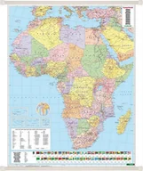 Atlasy i mapy - Freytag&amp;Berndt Afryka mapa ścienna polityczna 1:8 000 000 Freytag & Berndt - miniaturka - grafika 1