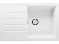 Zlewozmywaki - Zlewozmywak kuchenny granitowy jednokomorowy z ociekaczem i dużą komorą XL Kopenhaga 780-50 Smart - miniaturka - grafika 1