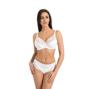 Biustonosz damski koronkowy miękki Victoria biały, Teyli - Biustonosze - miniaturka - grafika 1