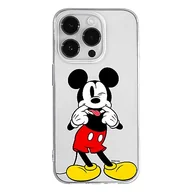 Etui i futerały do telefonów - ERT GROUP etui na telefon Iphone 14 PRO MAX, case oryginalny i oficjalnie licencjonowany przez Disney, wzór Mickey 053, optymalnie dopasowane, plecki z TPU częściowo przeźroczyste - miniaturka - grafika 1
