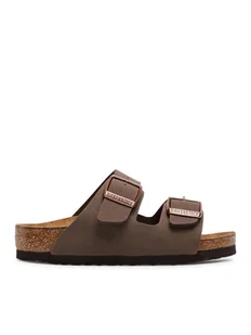 Birkenstock Klapki Arizona Kids Beżowy - Buty dla chłopców - miniaturka - grafika 1