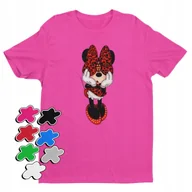 Koszulki męskie - Koszulka T-Shirt Dziecięca Z Nadrukiem Myszka Miki Minnie Różne -L 146-152 - miniaturka - grafika 1