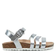Buty dla dziewczynek - Sandały Geox J Adriel J558MF 000KN C1007 M Srebrny - miniaturka - grafika 1