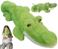 Maskotki i pluszaki - Maskotka Krokodyl Pluszak Kajman Aligator Przytulanka dzikie zwierzęta 37x22x11 - miniaturka - grafika 1
