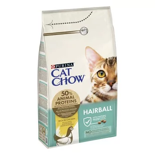 Purina Cat Chow Special Care Hairball Control 1,5 kg - Sucha karma dla kotów - miniaturka - grafika 1