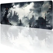 Podkładki pod mysz - PODKŁADKA POD MYSZ GAMINGOWA Ciemno i Ciemniej 80x30 TILT Prezent - miniaturka - grafika 1