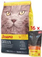 Sucha karma dla kotów - Josera Catelux Adult 10 kg - miniaturka - grafika 1