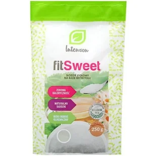 Intenson Europe Sp. Z O.O Erytrol słodzik stołowy fit sweet 250g - Cukier i słodziki - miniaturka - grafika 2