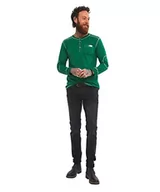 Koszulki męskie - Joe Browns Klasyczna koszulka męska z długim rękawem Henley, ZIELONY, XXL - miniaturka - grafika 1