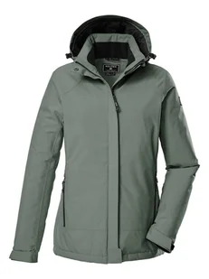 Killtec Kurtka funkcyjna w kolorze szarozielonym - Kurtki i kamizelki sportowe damskie - miniaturka - grafika 1