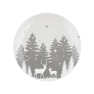 Talerze - Talerz deserowy Alaska 20 cm granatowy - miniaturka - grafika 1