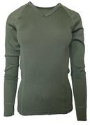 Koszulki i topy damskie - GOLF NANOT-shirt długi rękaw V .damskie .L .khaki - miniaturka - grafika 1
