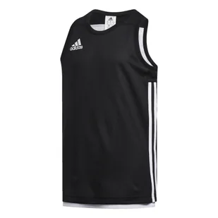 Czarny Bluzka Adidas Sport 3G Spee Rev Jrs Dzieci - Bielizna sportowa damska - miniaturka - grafika 1