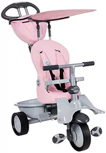 SmarTrike 4 w 1 leżak - różowy/szary - Fotele i pufy dla dzieci - miniaturka - grafika 1