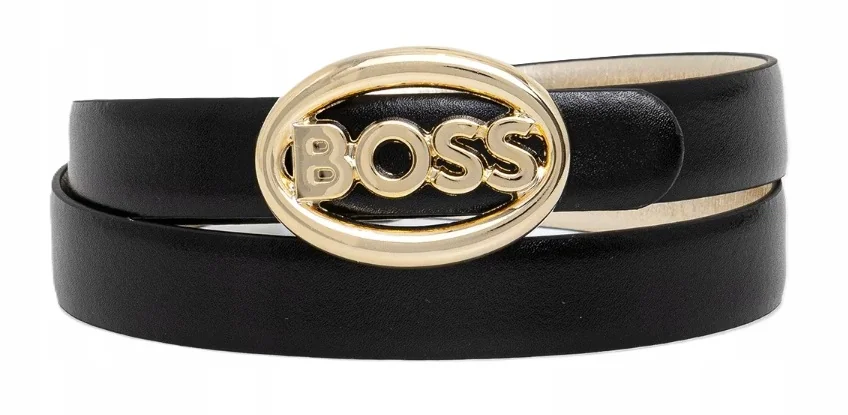 Skórzany Pasek Dwustronny BOSS ICON ROZMIAR 85