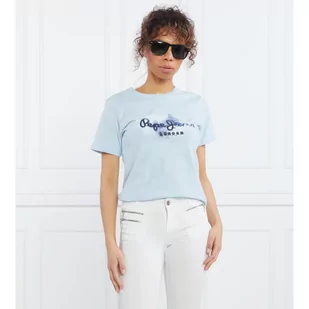 Pepe Jeans London T-shirt GOLDIE | Regular Fit - Koszulki i topy damskie - miniaturka - grafika 1