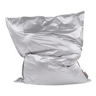 Pokrowiec na puf worek 180 x 230 cm srebrny FUZZY - Pufy i podnóżki - miniaturka - grafika 1