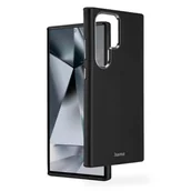 Etui i futerały do telefonów - Hama Etui do Samsung Galaxy S24 Ultra (sztuczna skóra, metal, eleganckie etui na telefon komórkowy, dodatkowa ochrona aparatu i wyświetlacza, kompatybilne z bezprzewodowym ładowaniem, miękkie, z - miniaturka - grafika 1