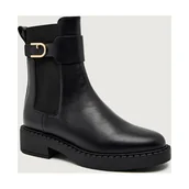 Botki damskie - Furla Skórzane sztyblety FURLA NEW LEGACY - miniaturka - grafika 1