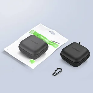 Ugreen etui pudełko na słuchawki 8 cm x 8 cm czarny (40816) - Etui i futerały do telefonów - miniaturka - grafika 9