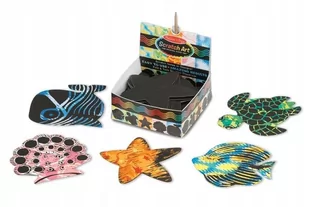 Melissa&Doug Zdrapki Mini Art Notes - Ocean - - Zabawki kreatywne - miniaturka - grafika 2