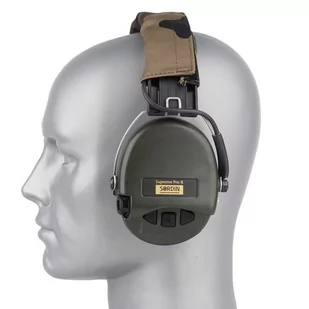 Sordin - Aktywne ochronniki słuchu Supreme Pro-X - Woodland - 75302-X - Ochronniki słuchu - miniaturka - grafika 3